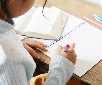 早い時期から習うことで
苦手意識を軽減